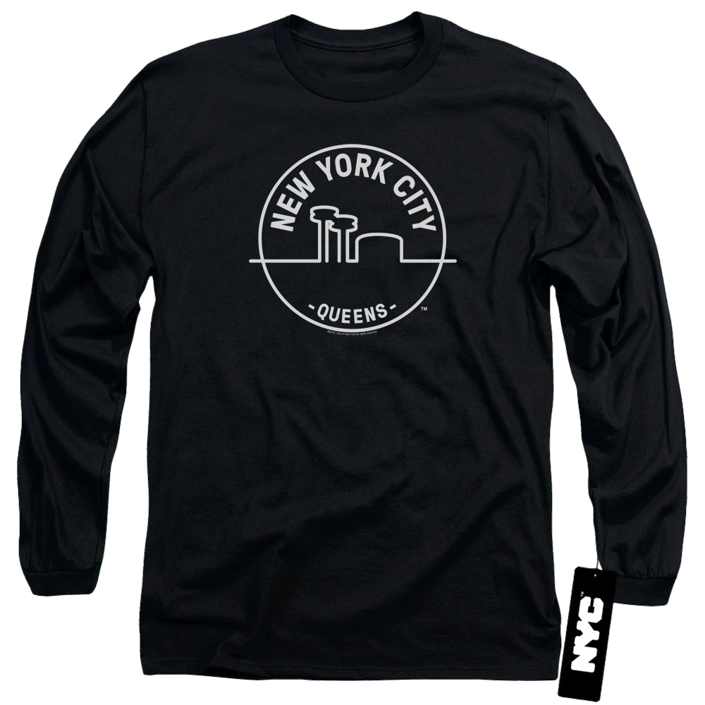 New York City See Nyc Queens Men's Long Sleeve T-Shirt Men's Long Sleeve T-Shirt New York City   