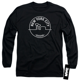 New York City See Nyc Queens Men's Long Sleeve T-Shirt Men's Long Sleeve T-Shirt New York City   