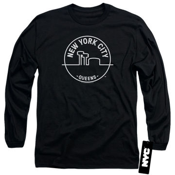 New York City See Nyc Queens Men's Long Sleeve T-Shirt Men's Long Sleeve T-Shirt New York City   