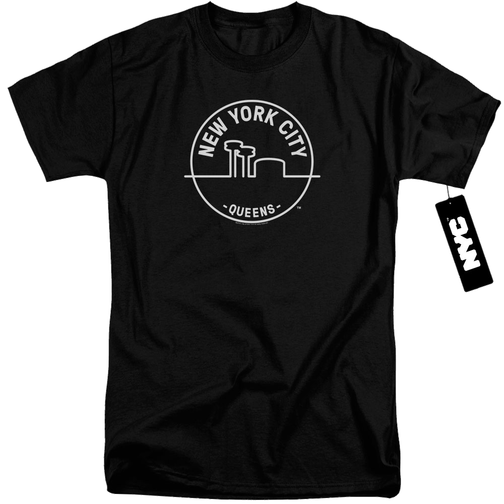 New York City See Nyc Queens Men's Tall Fit T-Shirt Men's Tall Fit T-Shirt New York City   