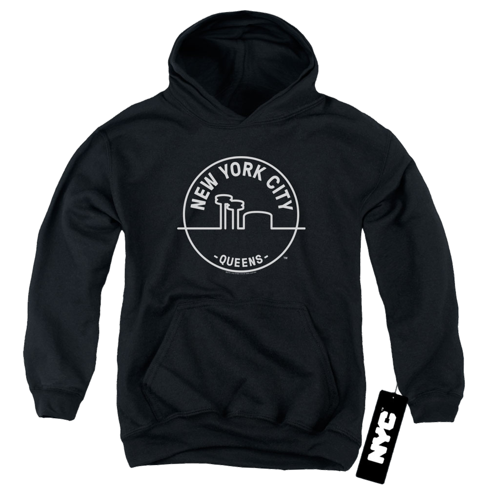 New York City See Nyc Queens Youth Hoodie (Ages 8-12) Youth Hoodie (Ages 8-12) New York City   