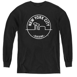 Nyc See Nyc Queens - Youth Long Sleeve T-Shirt Youth Long Sleeve T-Shirt New York City   
