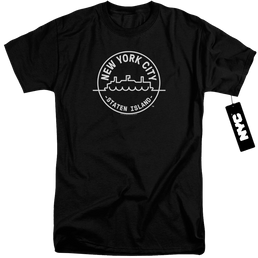 New York City See Nyc Staten Island Men's Tall Fit T-Shirt Men's Tall Fit T-Shirt New York City   