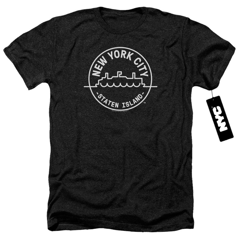 New York City See Nyc Staten Island Men's Heather T-Shirt Men's Heather T-Shirt New York City   