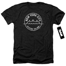 New York City See Nyc Staten Island Men's Heather T-Shirt Men's Heather T-Shirt New York City   