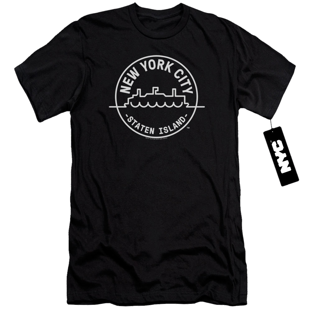 New York City See Nyc Staten Island Men's Premium Slim Fit T-Shirt Men's Premium Slim Fit T-Shirt New York City   