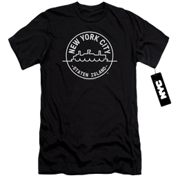 New York City See Nyc Staten Island Men's Premium Slim Fit T-Shirt Men's Premium Slim Fit T-Shirt New York City   