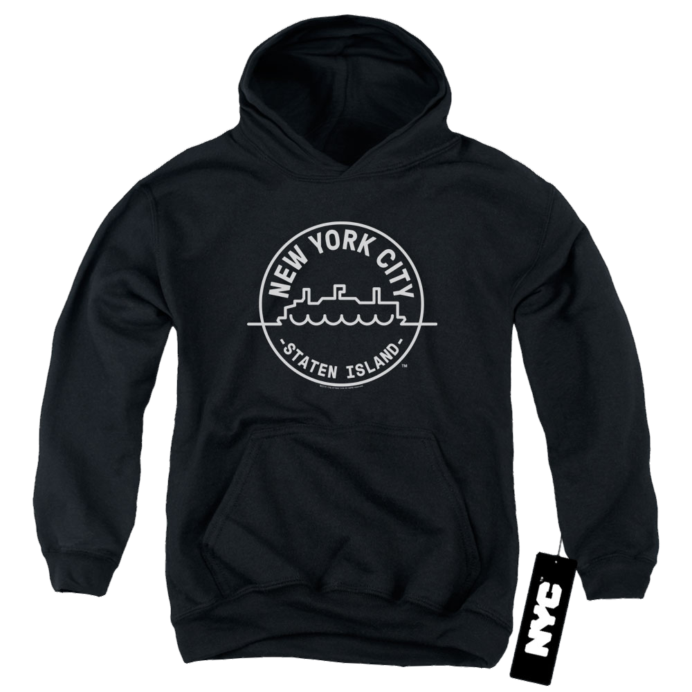 New York City See Nyc Staten Island Youth Hoodie (Ages 8-12) Youth Hoodie (Ages 8-12) New York City   