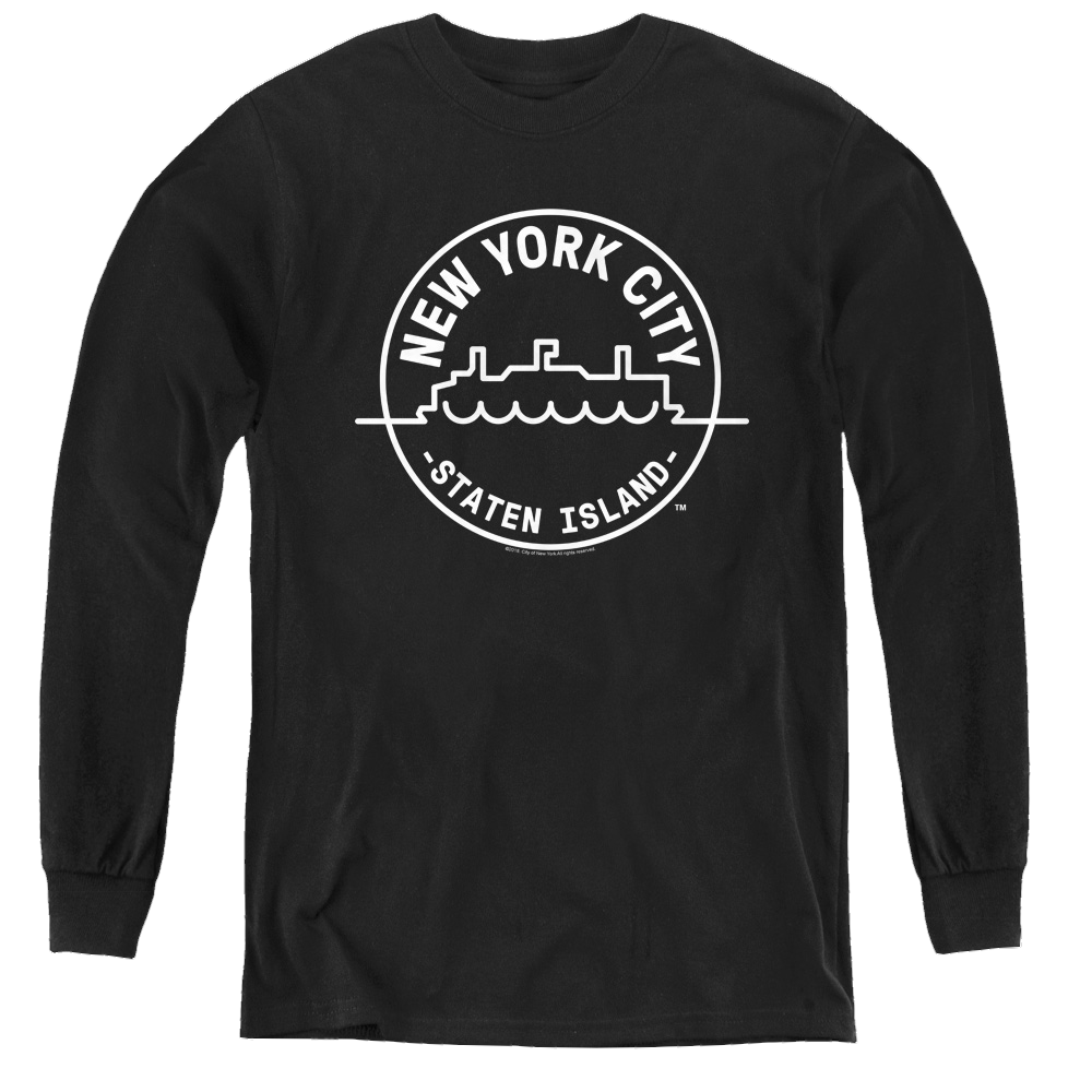 Nyc See Nyc Staten Island - Youth Long Sleeve T-Shirt Youth Long Sleeve T-Shirt New York City   