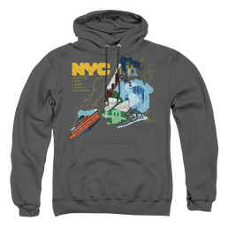 New York City Five Boroughs Pullover Hoodie Pullover Hoodie New York City   