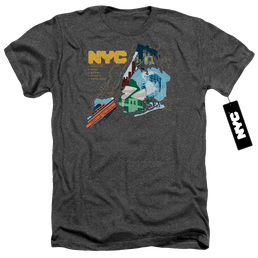 New York City Five Boroughs Men's Heather T-Shirt Men's Heather T-Shirt New York City   