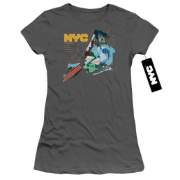 New York City Five Boroughs Juniors T-Shirt Juniors T-Shirt New York City   