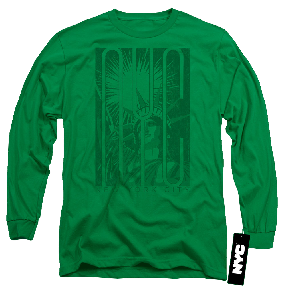 New York City Liberty Men's Long Sleeve T-Shirt Men's Long Sleeve T-Shirt New York City   