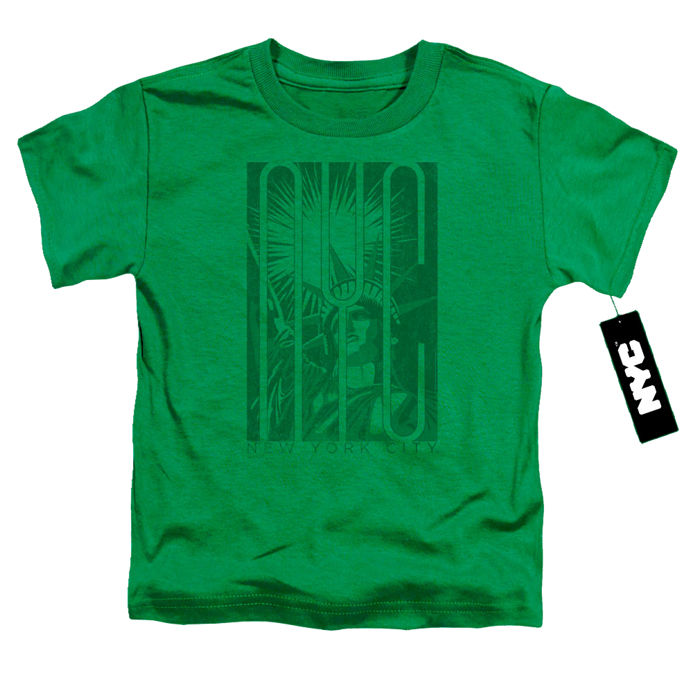 New York City Liberty Toddler T-Shirt Toddler T-Shirt New York City   