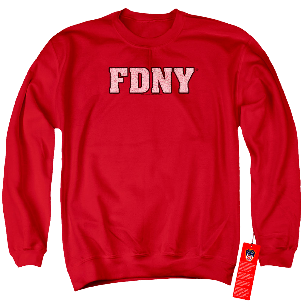 New York City Fdny Men's Crewneck Sweatshirt Men's Crewneck Sweatshirt New York City   