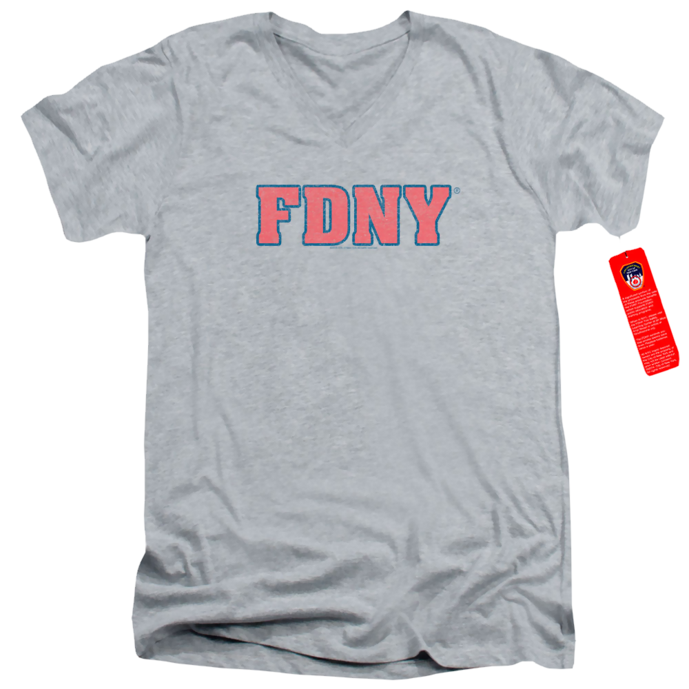 New York City Fdny Men's V-Neck T-Shirt Men's V-Neck T-Shirt New York City   