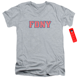 New York City Fdny Men's V-Neck T-Shirt Men's V-Neck T-Shirt New York City   