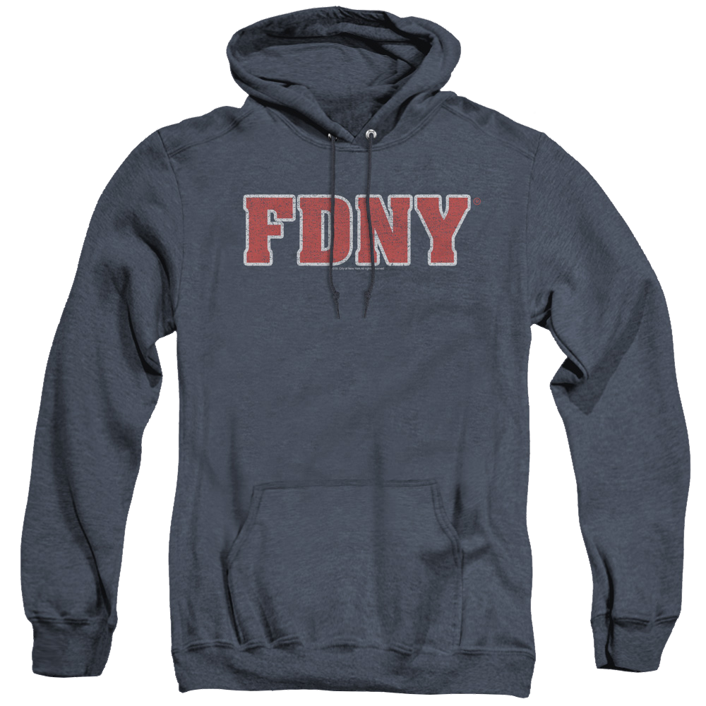 Nyc Fdny - Heather Pullover Hoodie Heather Pullover Hoodie New York City   