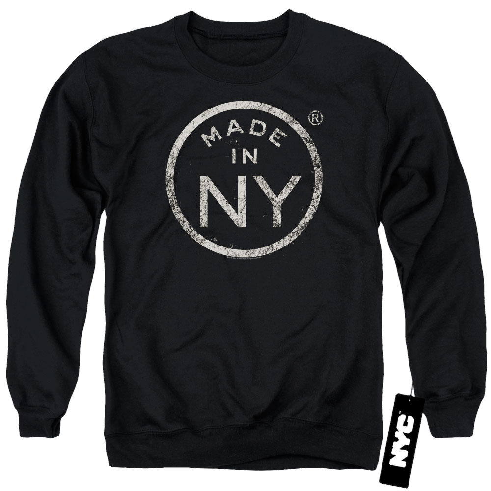 New York City Ny Made Men's Crewneck Sweatshirt Men's Crewneck Sweatshirt New York City   