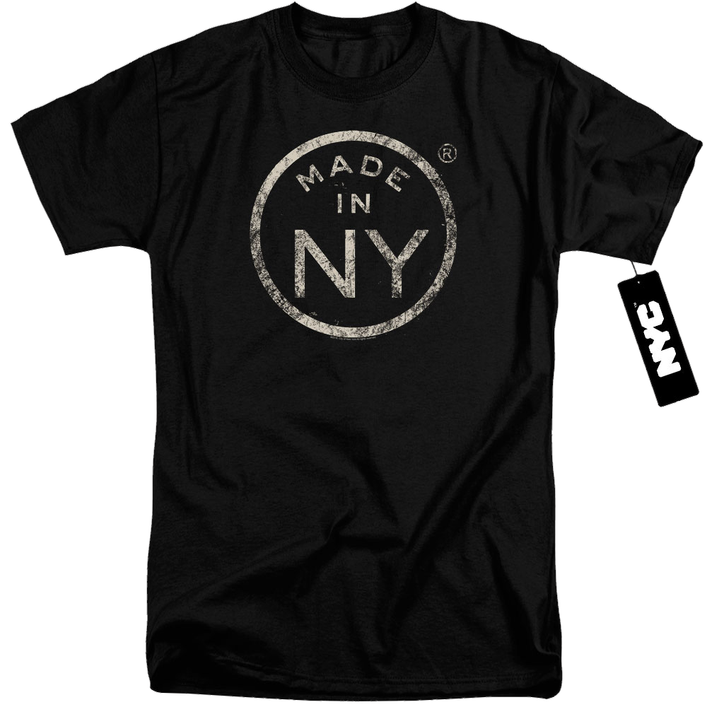 New York City Ny Made Men's Tall Fit T-Shirt Men's Tall Fit T-Shirt New York City   