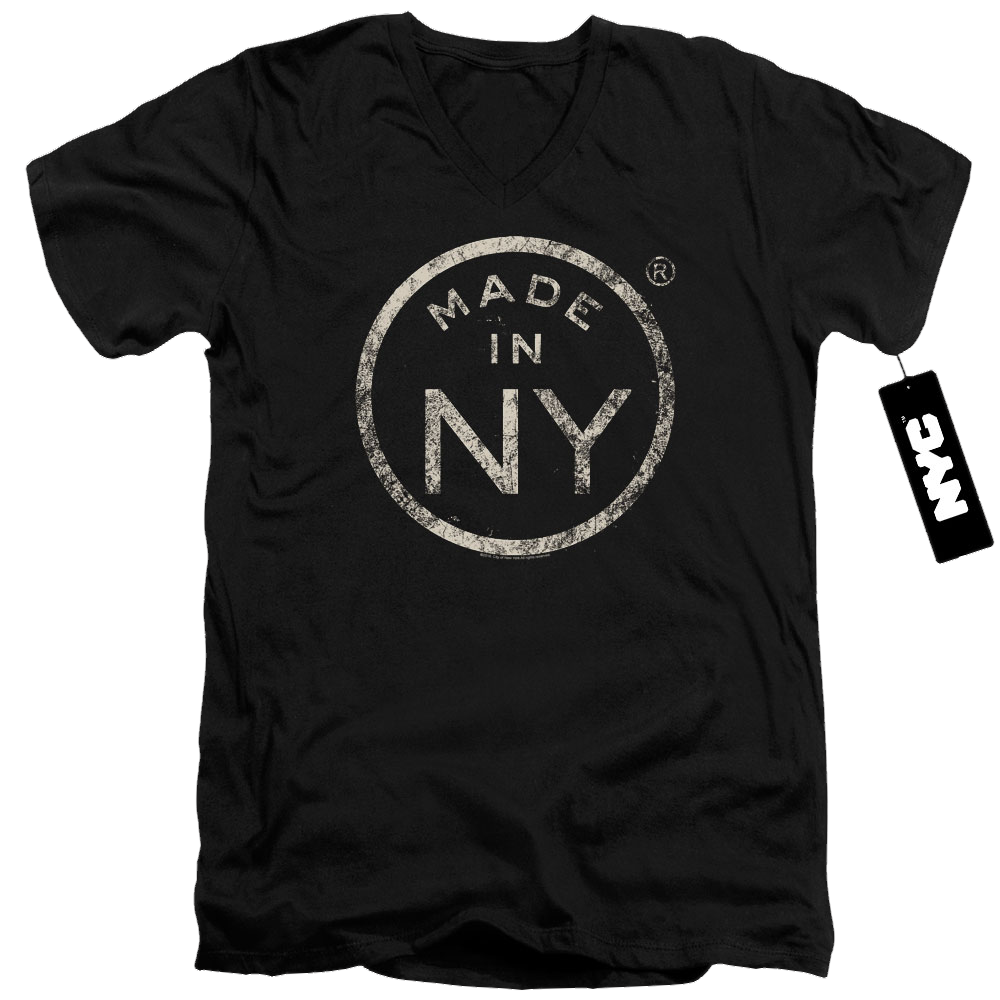 New York City Ny Made Men's V-Neck T-Shirt Men's V-Neck T-Shirt New York City   