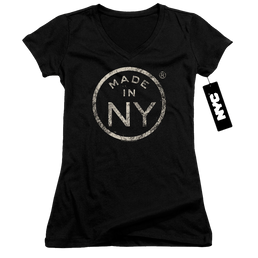 New York City Ny Made Juniors V-Neck T-Shirt Juniors V-Neck T-Shirt New York City   