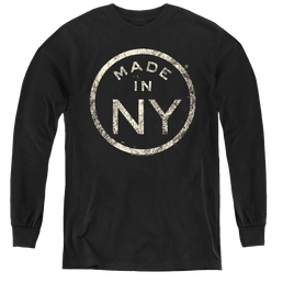 Nyc Ny Made - Youth Long Sleeve T-Shirt Youth Long Sleeve T-Shirt New York City   