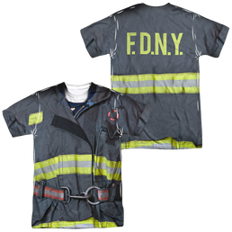 NYC Fdny Uniform (Front/Back Print) - Men's All-Over Print T-Shirt Men's All-Over Print T-Shirt New York City   