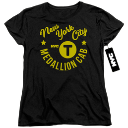New York City Nyc Hipster Taxi Tee Women's T-Shirt Women's T-Shirt New York City   