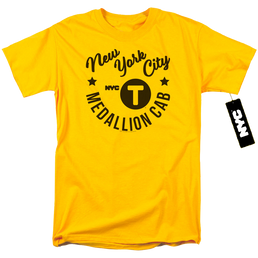 Nyc Nyc Hipster Taxi Tee - Men's Regular Fit T-Shirt Men's Regular Fit T-Shirt New York City   