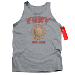 New York City Fdny Vintage Badge Men's Tank Men's Tank New York City   