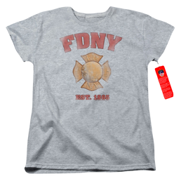 New York City Fdny Vintage Badge Women's T-Shirt Women's T-Shirt New York City   
