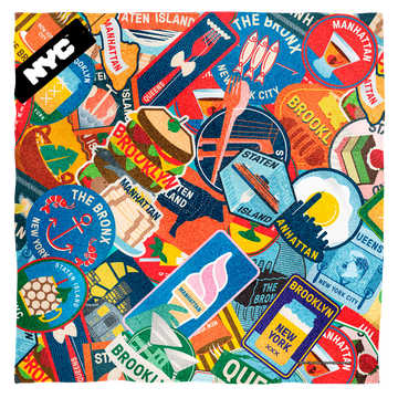 New York City Nyc Eating Nyc bandana