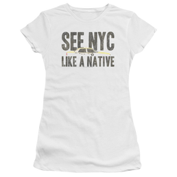 New York City Nyc Like A Native Juniors T-Shirt Juniors T-Shirt New York City   