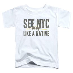 New York City Nyc Like A Native Toddler T-Shirt Toddler T-Shirt New York City   