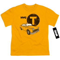 New York City Yellow Cab Youth T-Shirt (Ages 8-12) Youth T-Shirt (Ages 8-12) New York City   