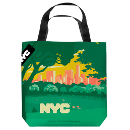 Nyc Central Park Skyline - Tote Bag Tote Bags New York City   