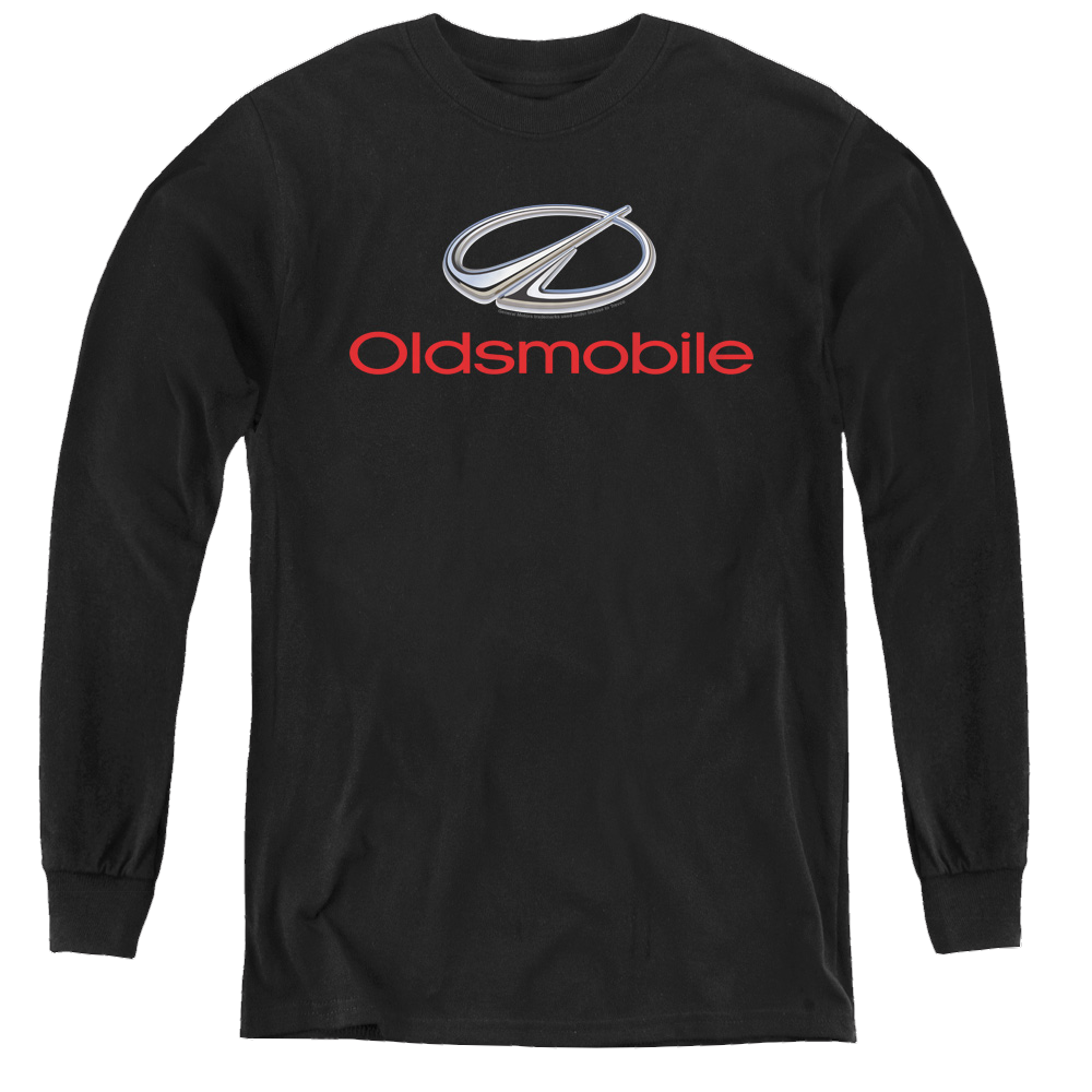 Oldsmobile Modern Logo - Youth Long Sleeve T-Shirt Youth Long Sleeve T-Shirt Oldsmobile   