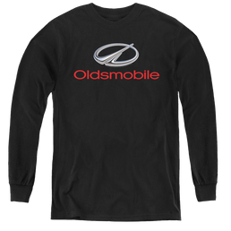 Oldsmobile Modern Logo - Youth Long Sleeve T-Shirt Youth Long Sleeve T-Shirt Oldsmobile   