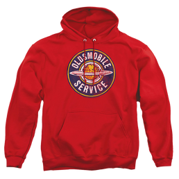Oldsmobile Vintage Service Pullover Hoodie Pullover Hoodie Oldsmobile   