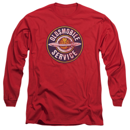 Oldsmobile Vintage Service Men's Long Sleeve T-Shirt Men's Long Sleeve T-Shirt Oldsmobile   