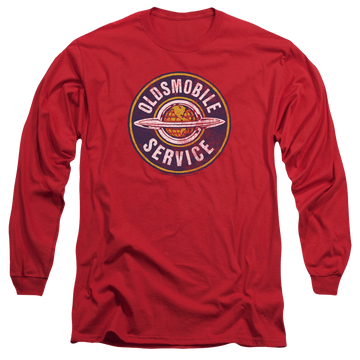 Oldsmobile Vintage Service Men's Long Sleeve T-Shirt Men's Long Sleeve T-Shirt Oldsmobile   