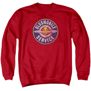 Oldsmobile Vintage Service Men's Crewneck Sweatshirt Men's Crewneck Sweatshirt Oldsmobile   