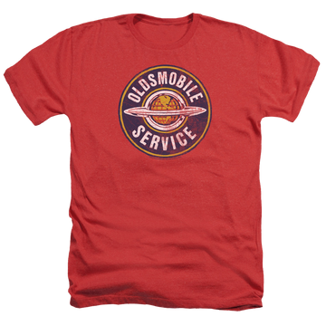 Oldsmobile Vintage Service Men's Heather T-Shirt Men's Heather T-Shirt Oldsmobile   