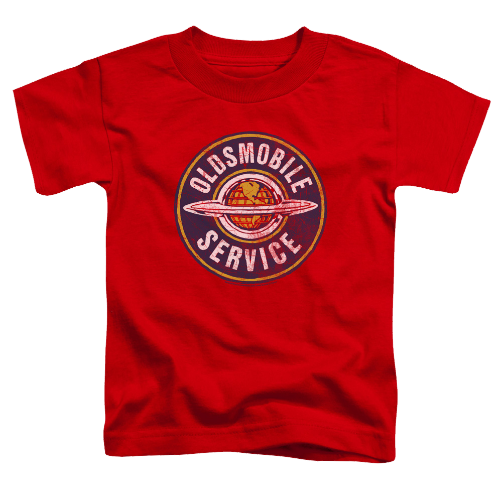 Oldsmobile Vintage Service Toddler T-Shirt Toddler T-Shirt Oldsmobile   