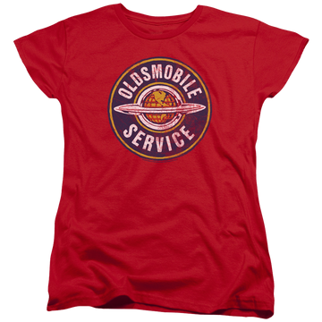 Oldsmobile Vintage Service Women's T-Shirt Women's T-Shirt Oldsmobile   
