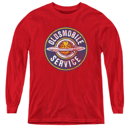 Oldsmobile Vintage Service - Youth Long Sleeve T-Shirt Youth Long Sleeve T-Shirt Oldsmobile   