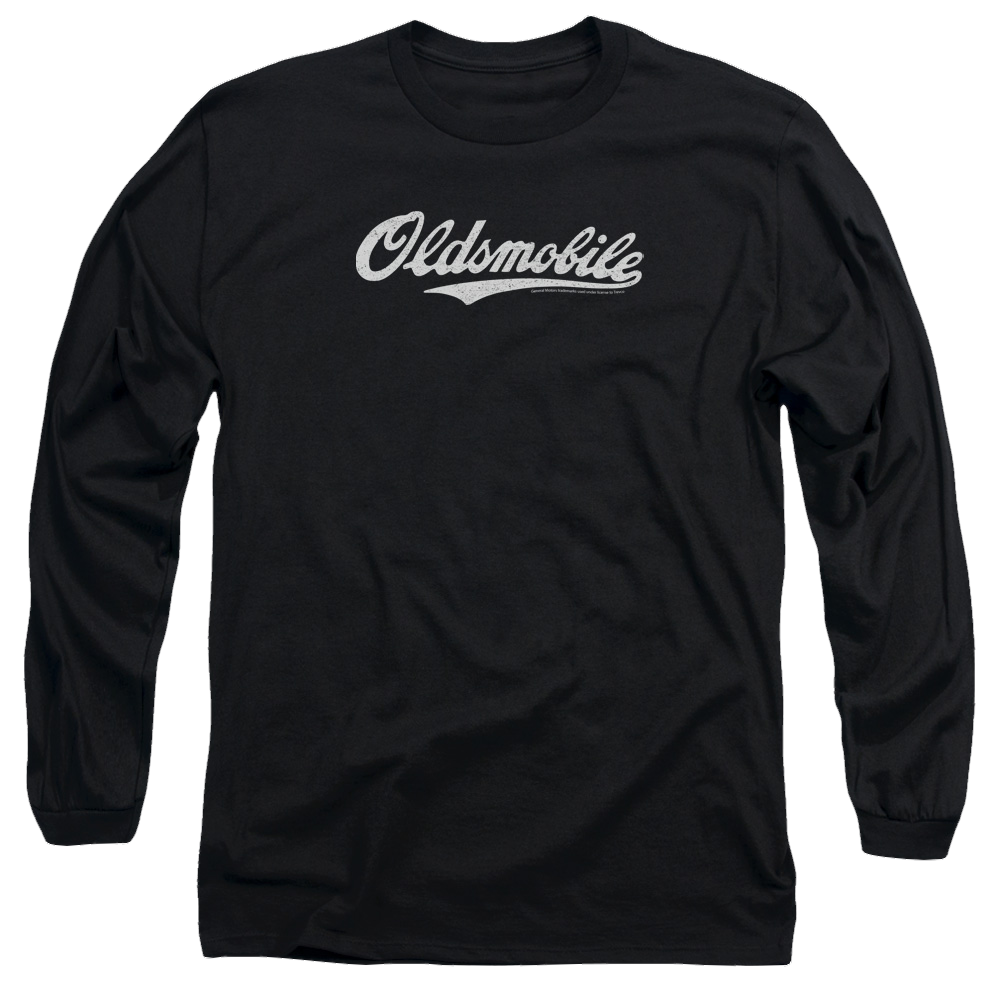 Oldsmobile Oldsmobile Cursive Logo Men's Long Sleeve T-Shirt Men's Long Sleeve T-Shirt Oldsmobile   