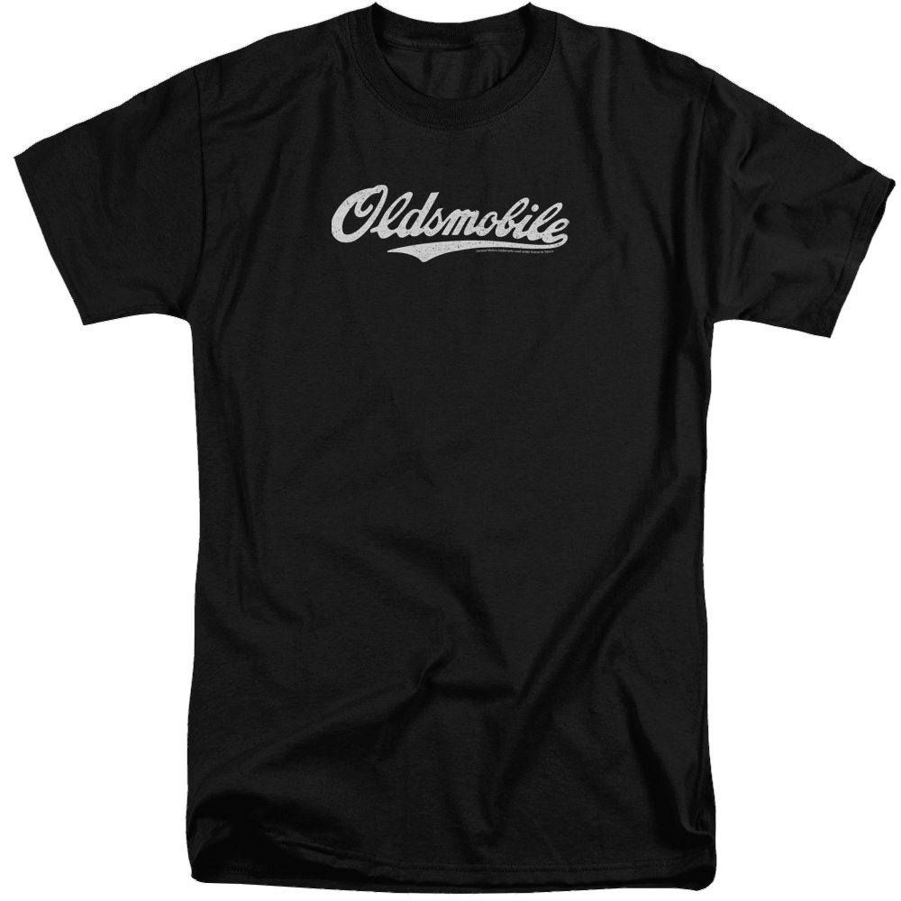 Oldsmobile Oldsmobile Cursive Logo Men's Tall Fit T-Shirt Men's Tall Fit T-Shirt Oldsmobile   