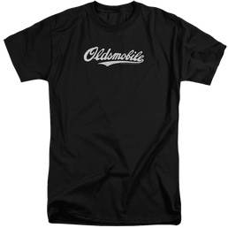 Oldsmobile Oldsmobile Cursive Logo Men's Tall Fit T-Shirt Men's Tall Fit T-Shirt Oldsmobile   